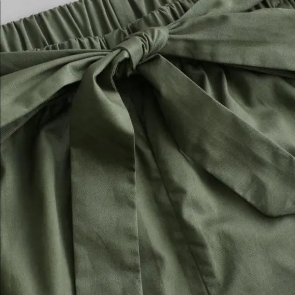 ZAFUL Two Piece Buttoned Ribbed Bandeau Top Set women’s S - Picture 4 of 7